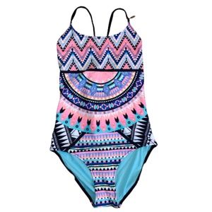 H&M 12-14 YOUTH swim one piece bathing suit swimwear kids